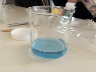 Σχήμα 5: Το νερό πριν την επαφή του με CO2.